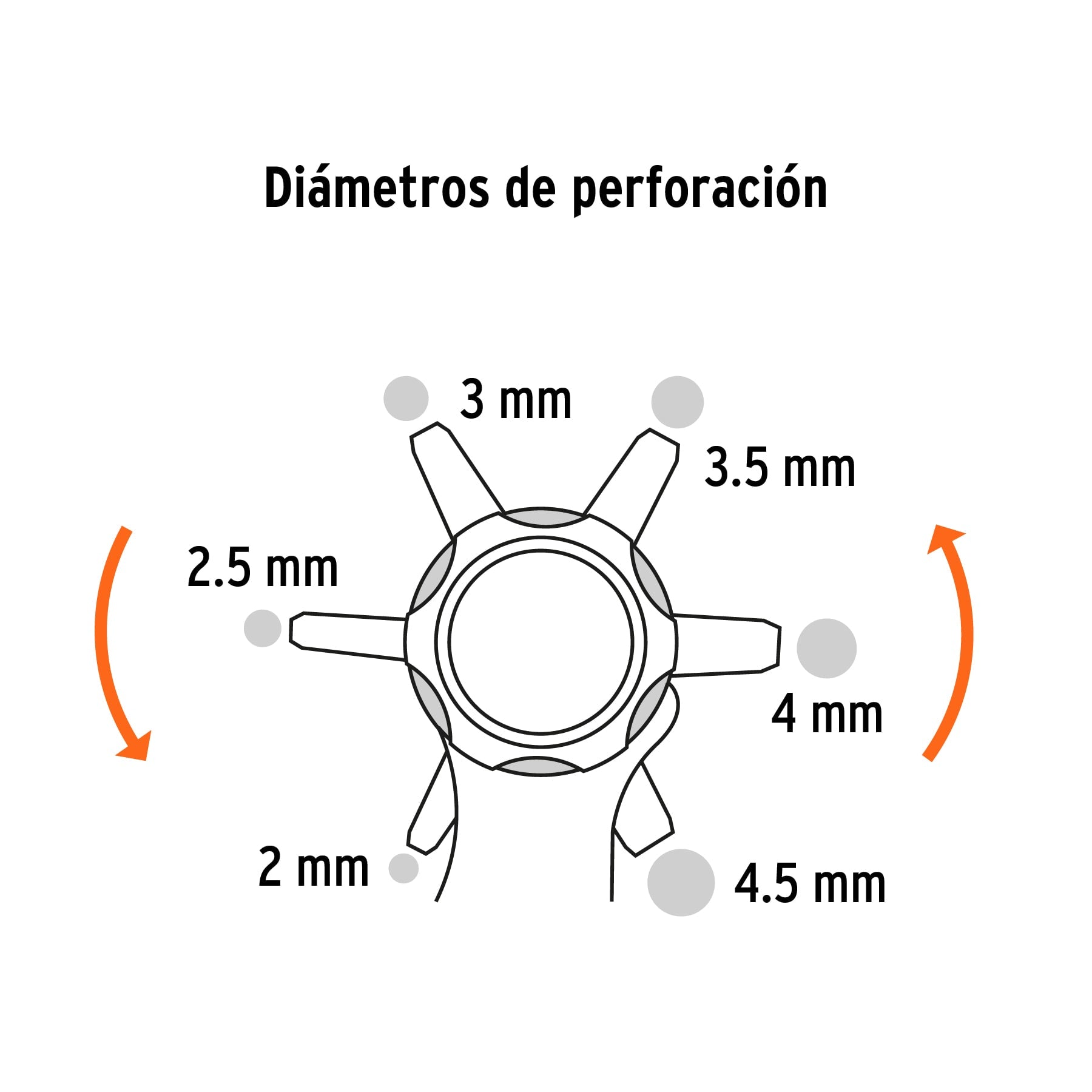 Alicate Sacabocados 9" Mango de PVC