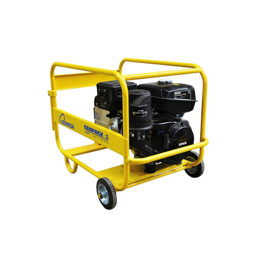 Generador Eléctrico Genpack-G 7 KVA Kohler con Ruedas
