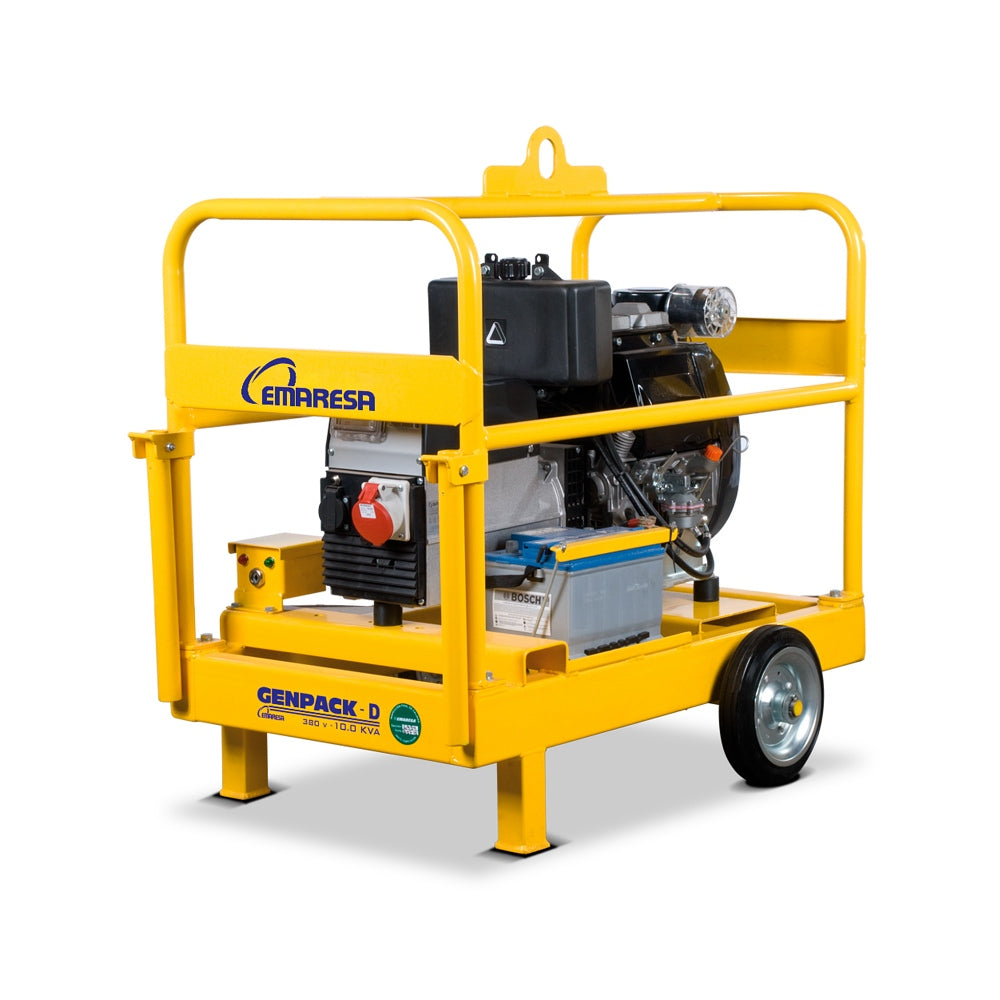Generador Genpack-D 10 KVA Lombardini Diésel