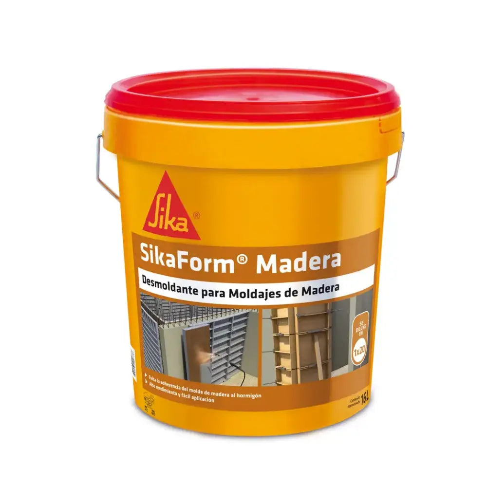 Desmoldante Encofrado Madera Sikaform Madera – Tineta 16 L