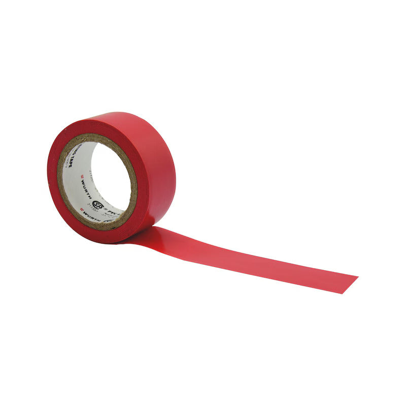 Cinta Aislante de PVC Roja