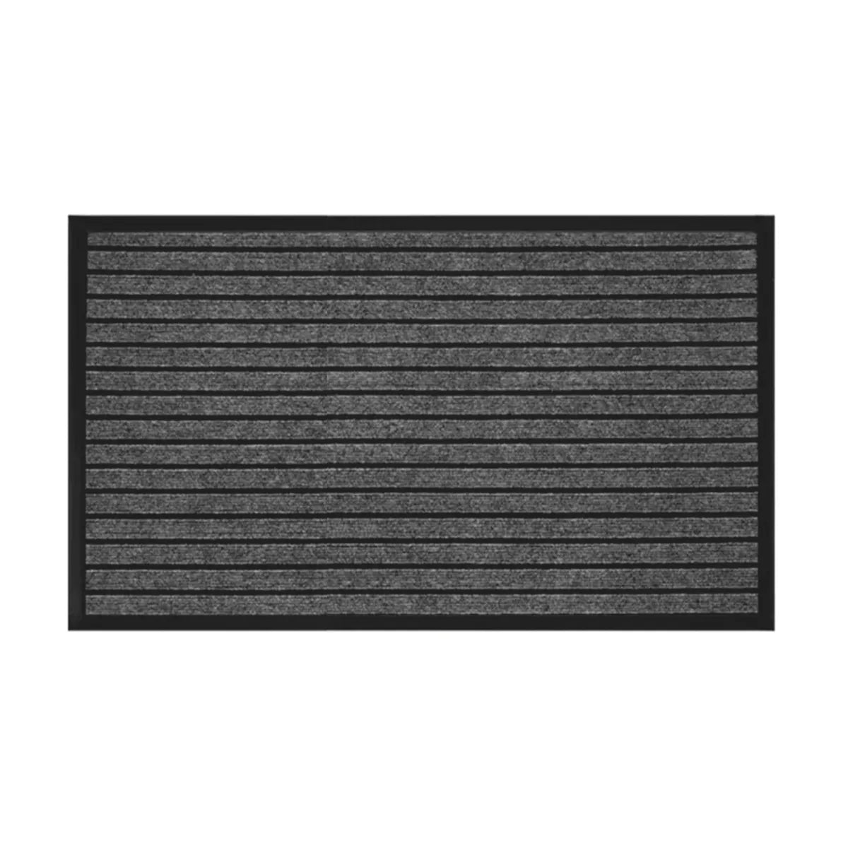 Alfombra Limpiapies 60x90 cm PVC + Rubber Negro