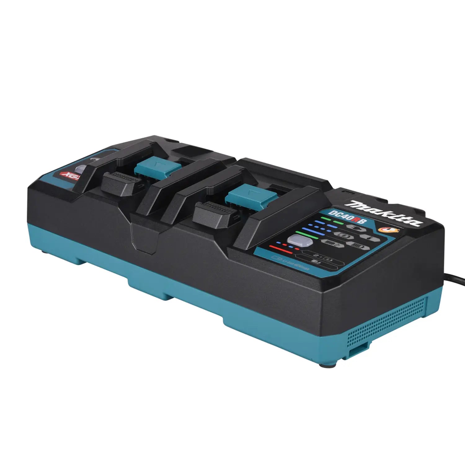 Cargador Rápido Doble DC40RB 40V XGT (Caja)