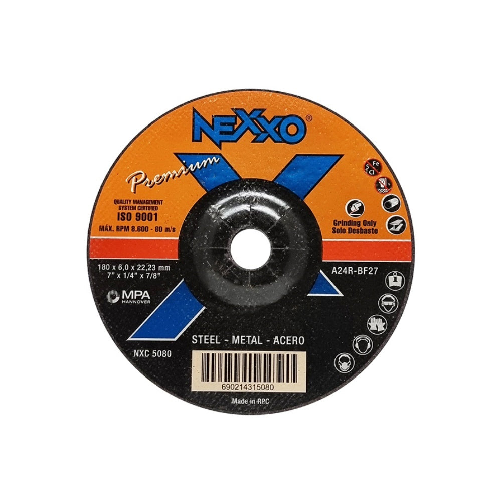 Disco de Desbaste Premium Acero Carbono