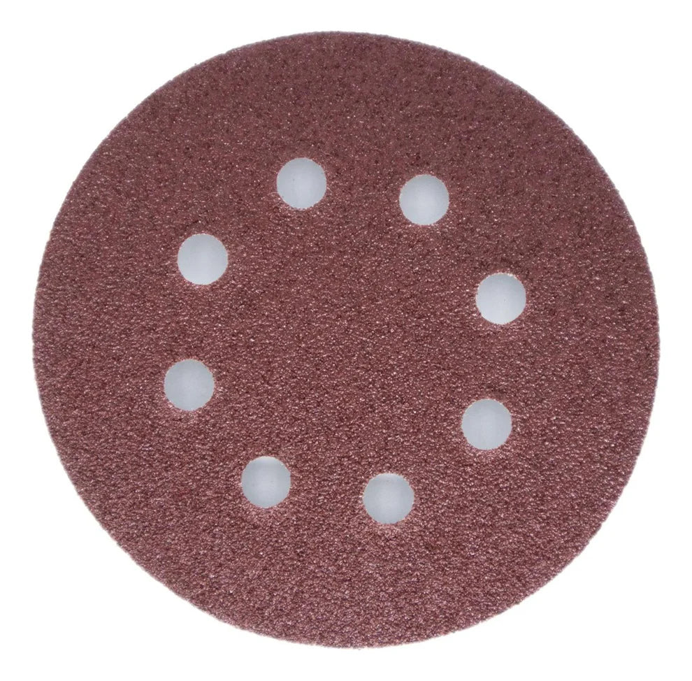 Pack 5 Discos De Lija Con Velcro 5'' (125mm) G80