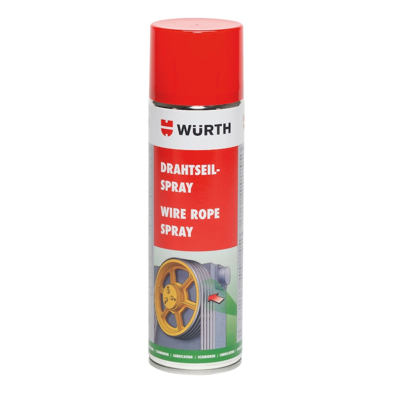 Lubricante cable de acero grasa consistente spray Würth 500ml