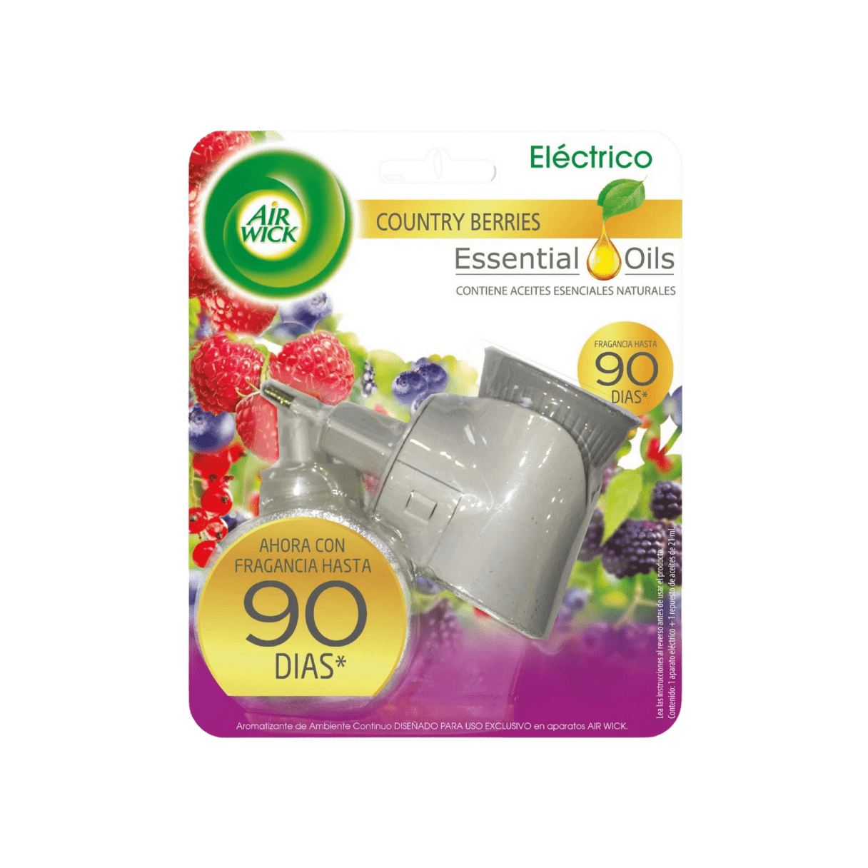 Ambientador Eléctrico Air Wick Aparato + 2 Repuestos + Cabezal