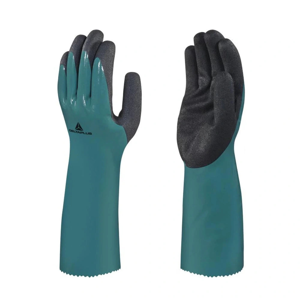 Guantes de Nitrilo Protección Química Talla 9 Par