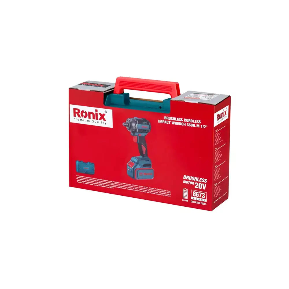 Llave de Impacto  1/2" Inalámbrica 8673 20V RONIX