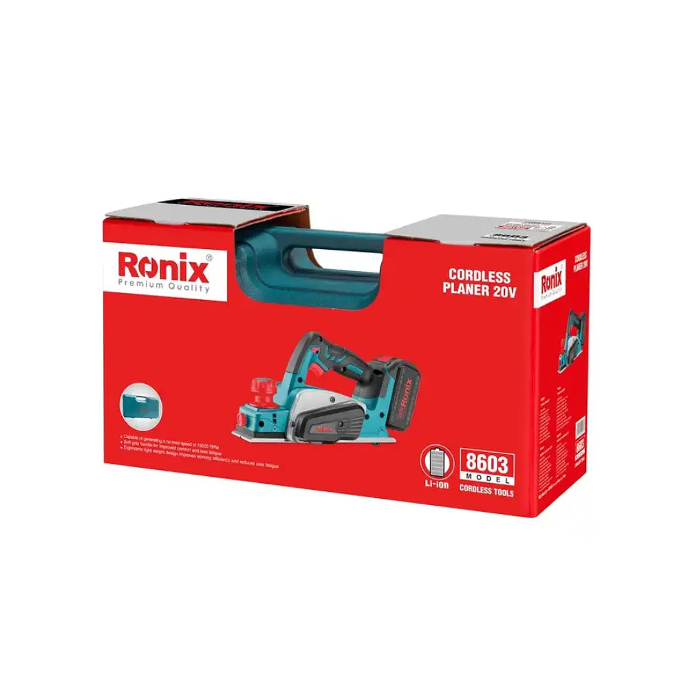 Cepillo Inalámbrico 8603 20V 15000 RPM RONIX