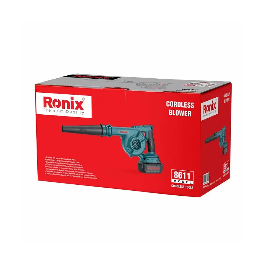 Soplador Aire Batería 8611 20V Ronix