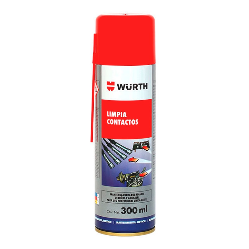 Limpiador de contactos eléctricos W-Max Würth 300ml