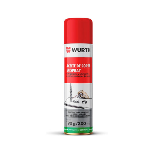 Fluido de corte spray Würth 300ml herramientas mecanizado