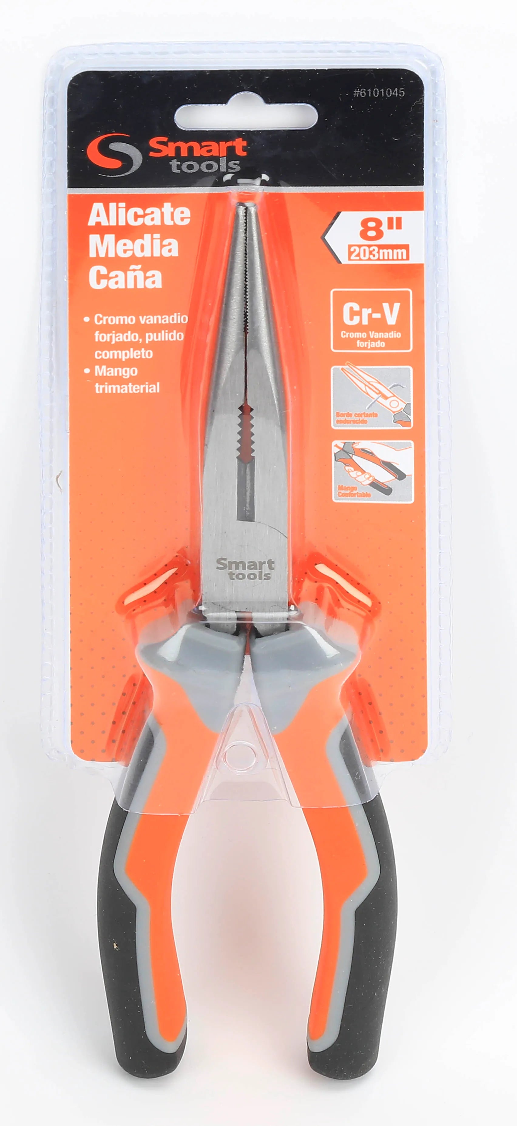 Alicate de Punta 8" AC Smart Tools