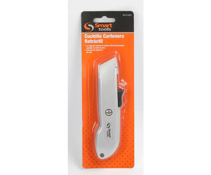 Cuchillo Cartonero Retráctil de Seguridad