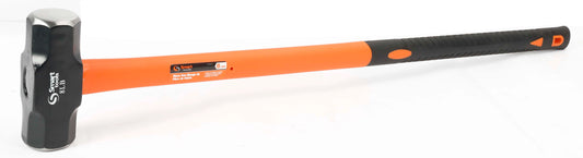 Combo Acero 8 lb Mango Fibra Largo Smart Tools