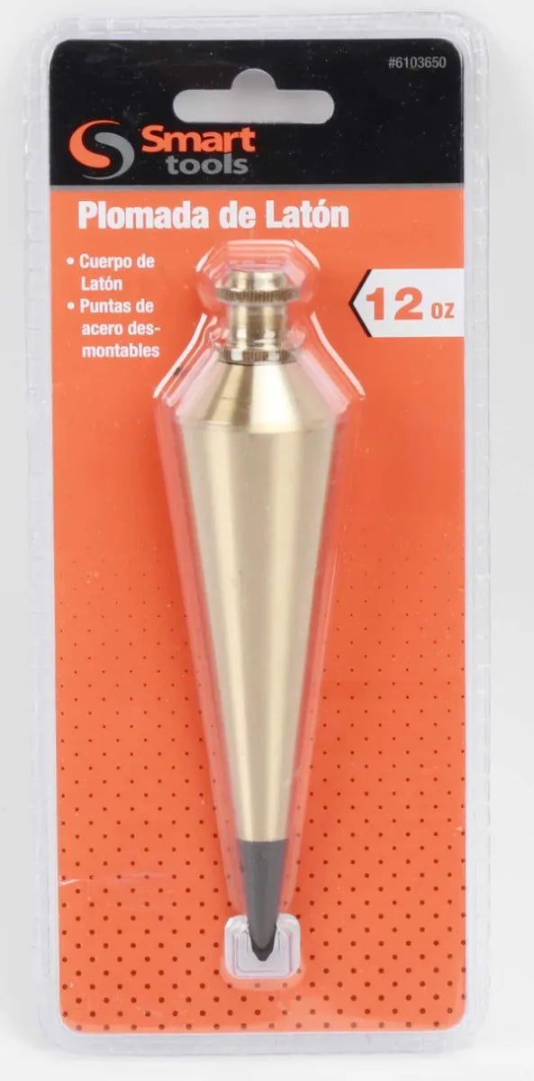Plomada de Bronce 12 oz Smart Tools