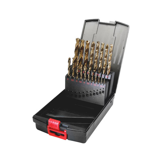 Juego De Brocas Hsco Milimétricas Redstripe 19 Piezas