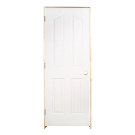 Puerta Lista HDF Precolgada 70x200 cm Derecha