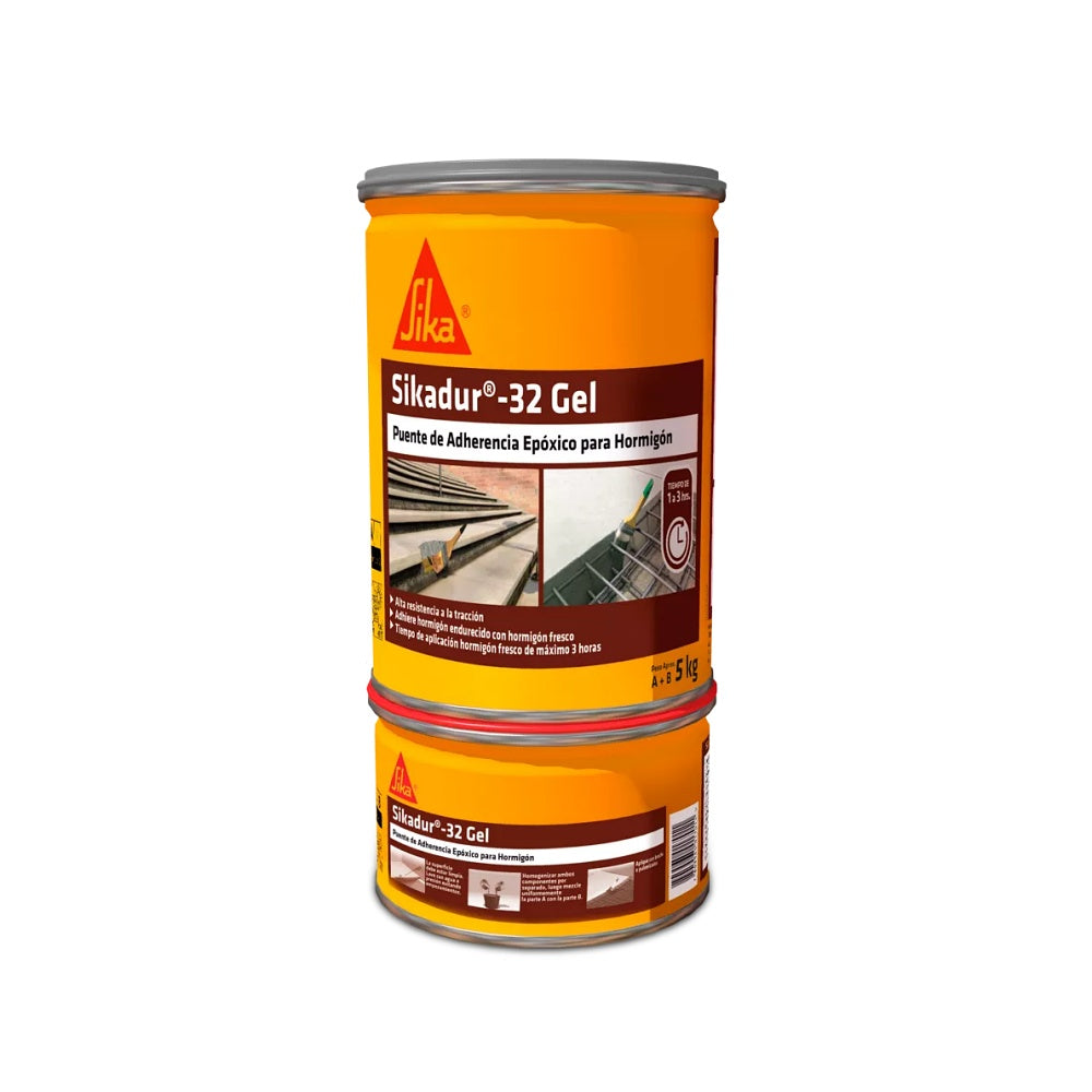 Adhesivo Epóxico Puente de Adherencia Sikadur-32 Gel – 5 kg