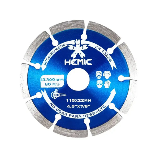 Disco Diamantado Borde Segmentado HEMIC