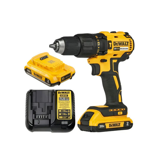 Taladro Percutor 1/2" 20V MAX KIT DCD7781D2-B2 DEWALT