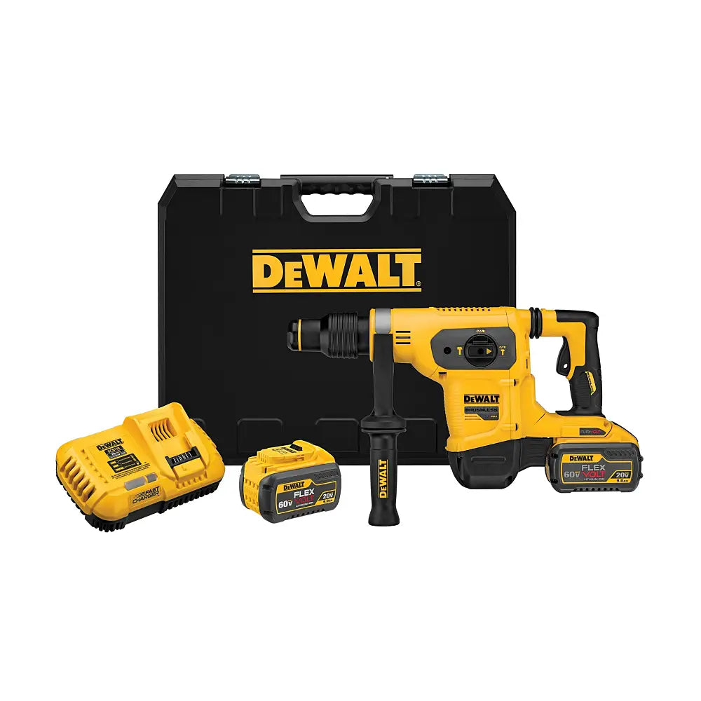 Kit Rotomartillo SDS MAX 60V + Accesorios DEWALT