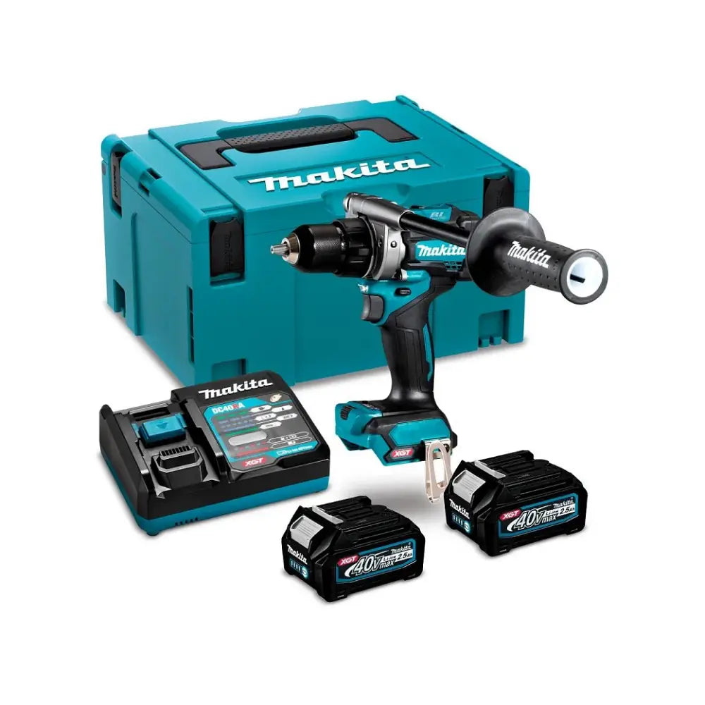 Kit Taladro Atornillador 13 mm 40V XGT Motor BL MAKITA DF001GD201
