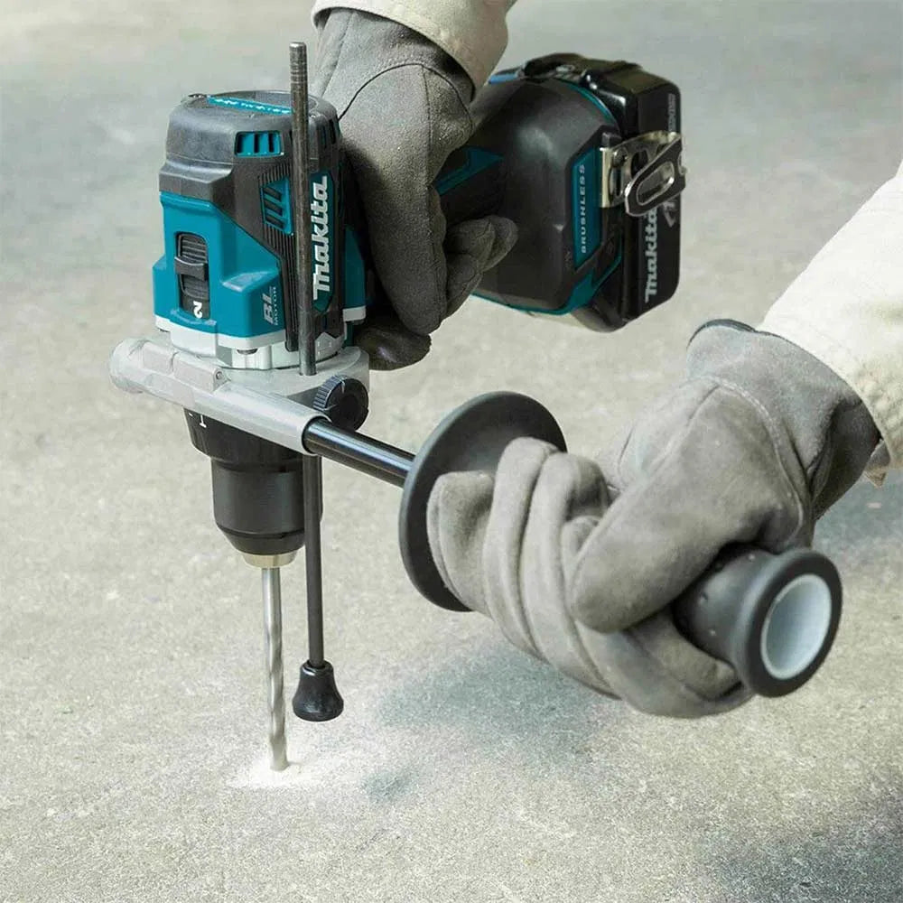 Kit Taladro Percutor + Soplador 18V 2 Baterías 5Ah MAKITA DHP486RTE-1
