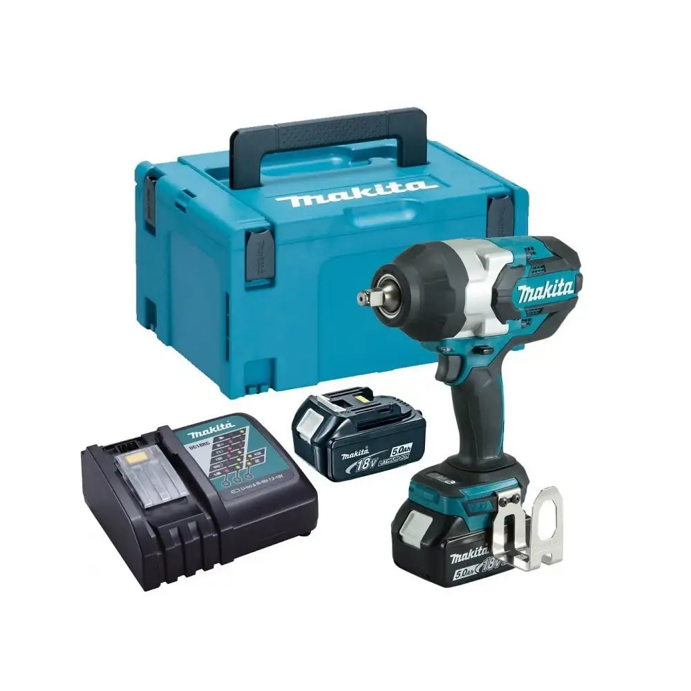 Kit Llave de Impacto 1/2" 18V LXT 700 Nm Motor BL MAKITA DTW700RTJ