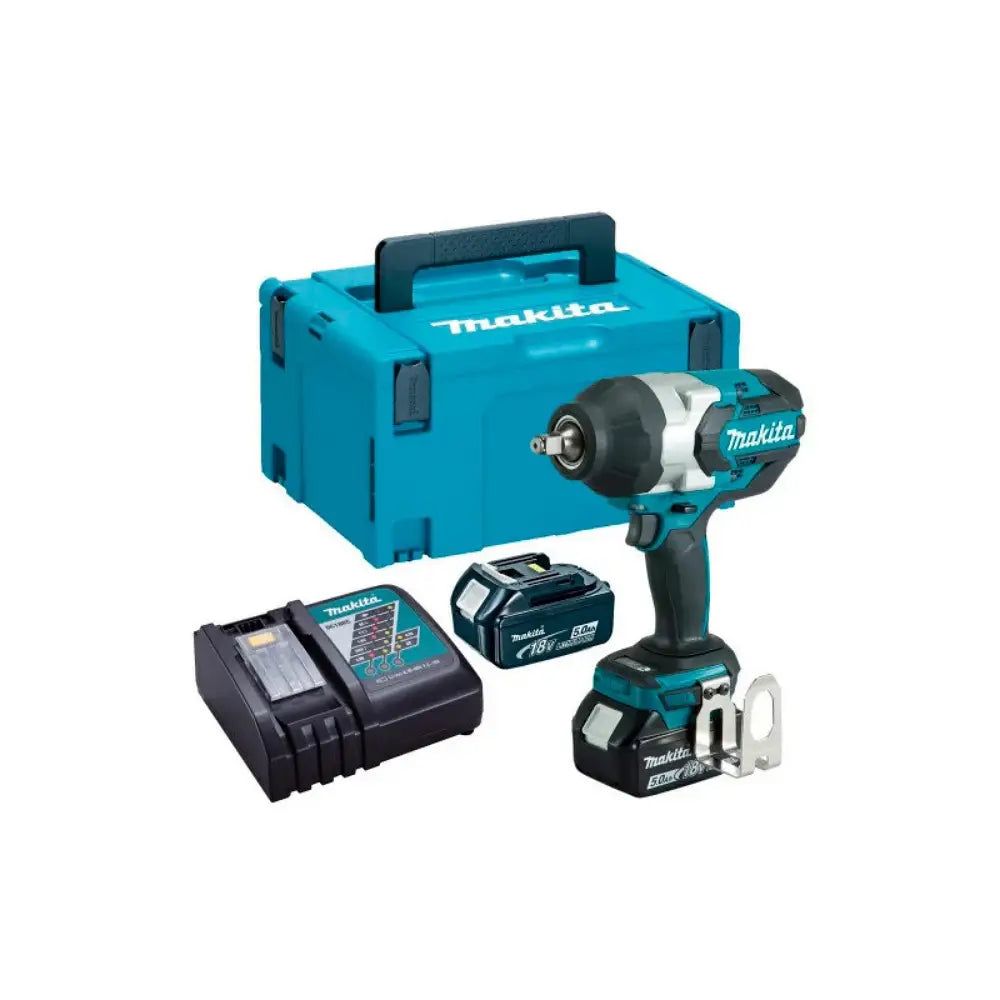 Kit Llave de Impacto 1/2" 18V LXT 1.000 Nm MAKITA DTW1002RTJ