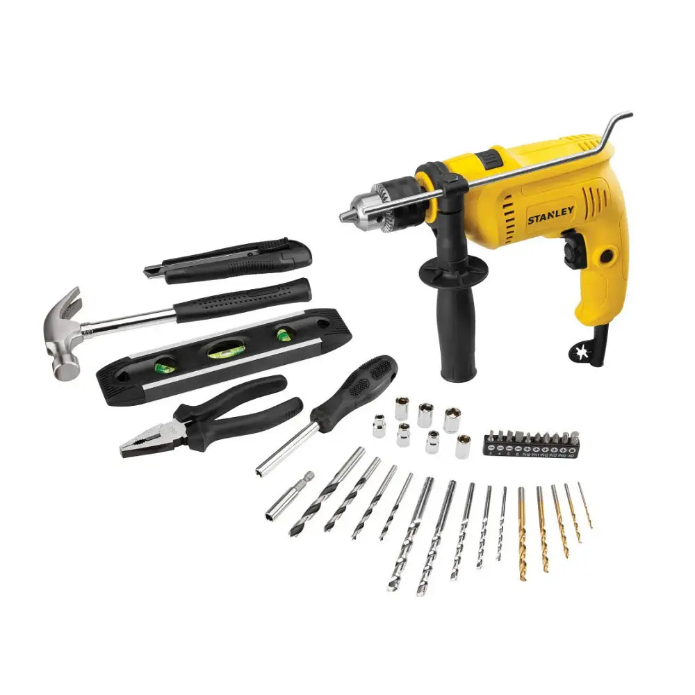 Taladro Percutor 600W + 37 piezas SDH600KA-B2C STANLEY