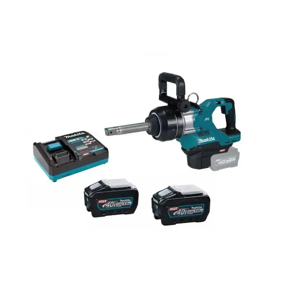 Kit Llave de Impacto 1" 40V XGT 3.150 Nm MAKITA TW010GT201
