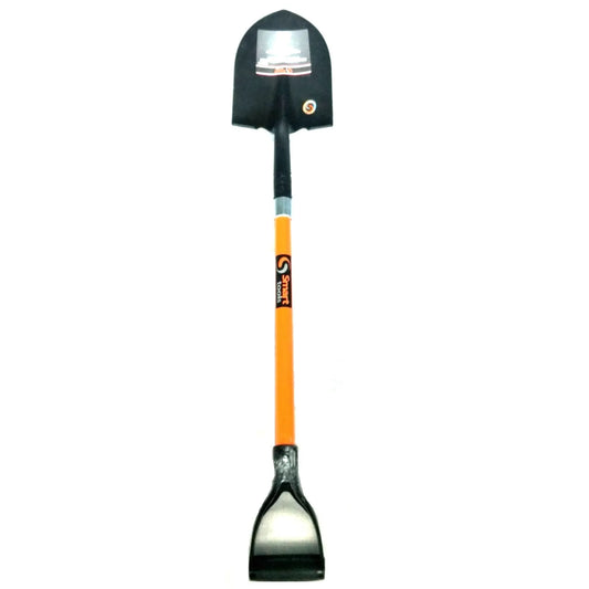 Pala Punta Huevo Mango Fibra Largo Smart Tools