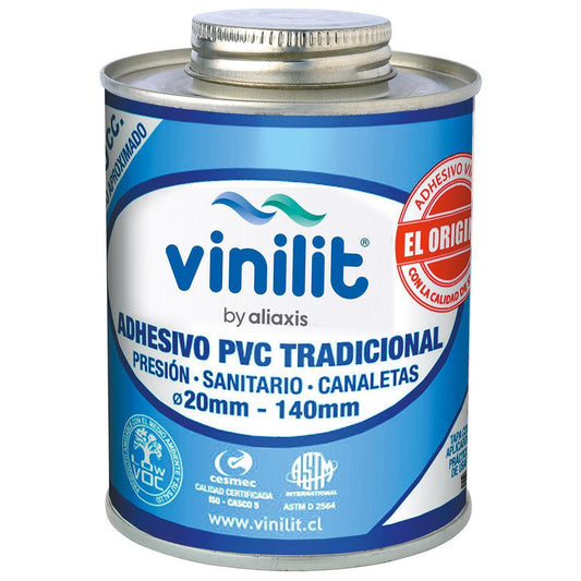 Adhesivo para PVC Vinilit tradicional pote 240cc